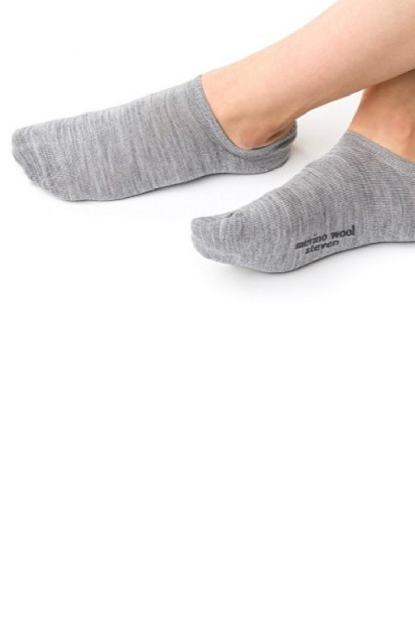 Dámské ponožky MERINO WOOL 130 šedá 35-37