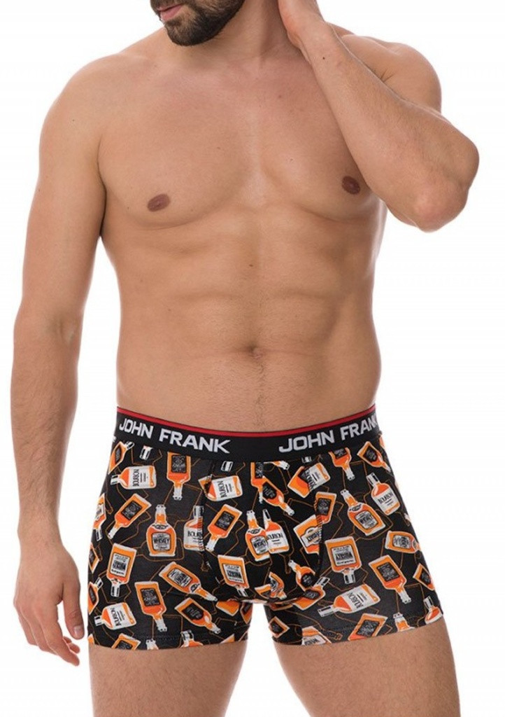 Pánské boxerky John Frank JFBD249 Dle obrázku XL