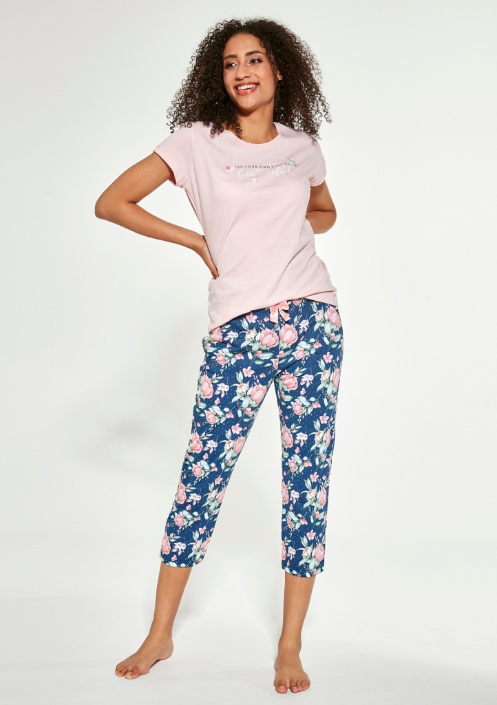 Dámské pyžamo Cornette 466/281 Růžová XL