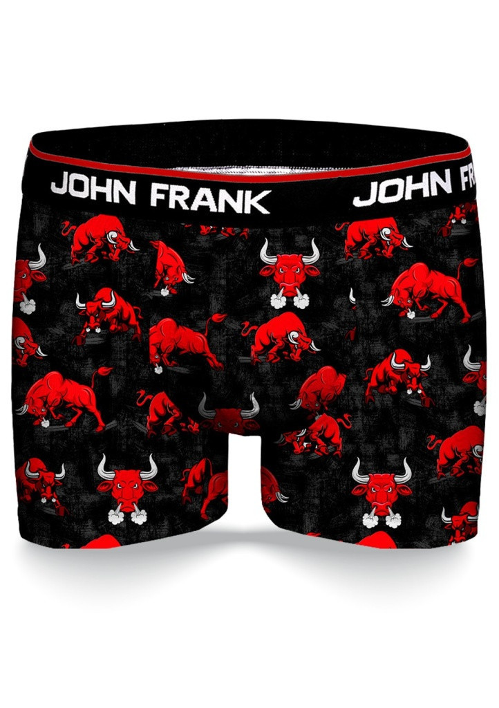 Pánské boxerky John Frank JFBD332 M černá