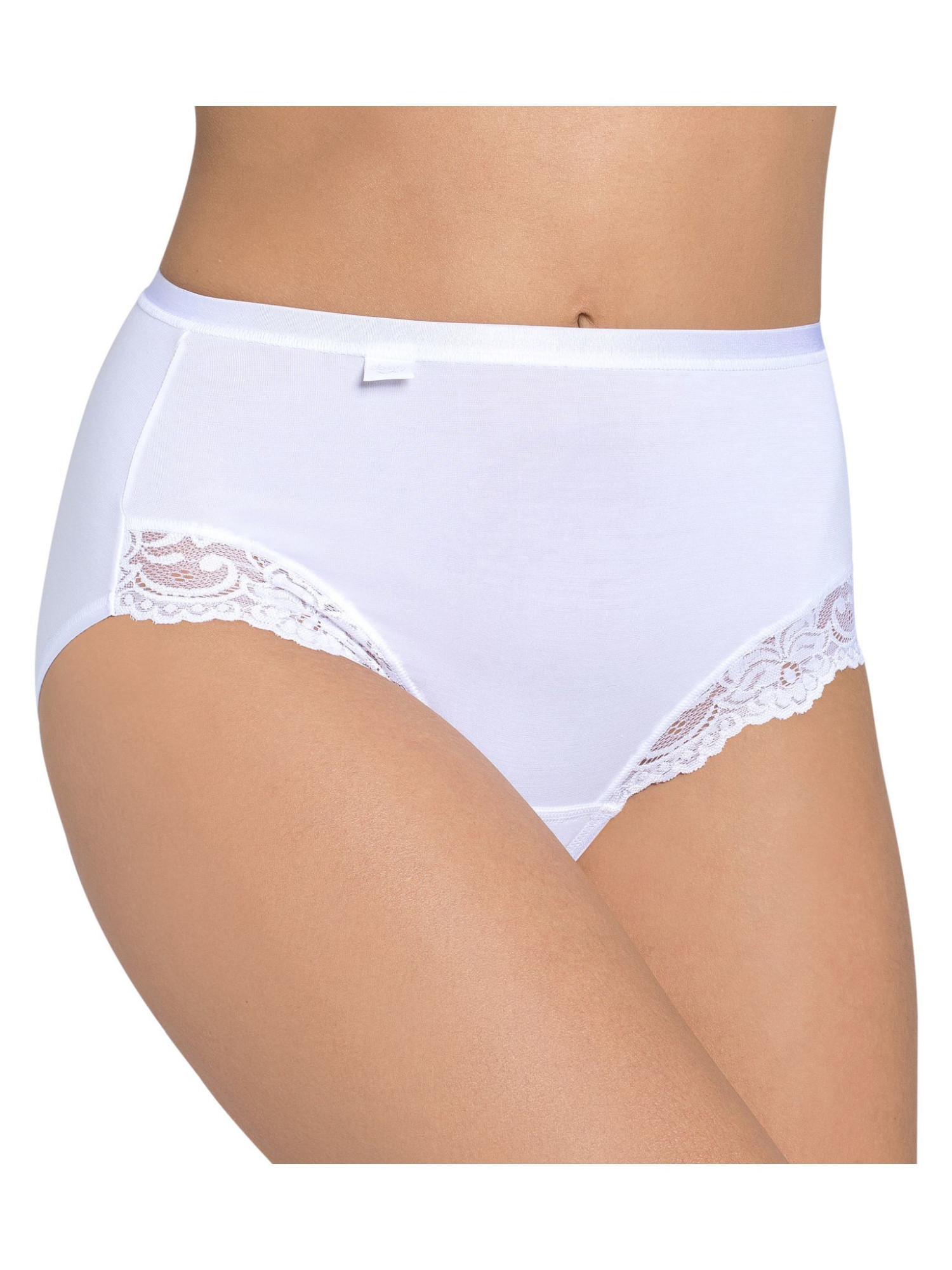 Dámské kalhotky Romance Maxi bílé - Sloggi WHITE 44
