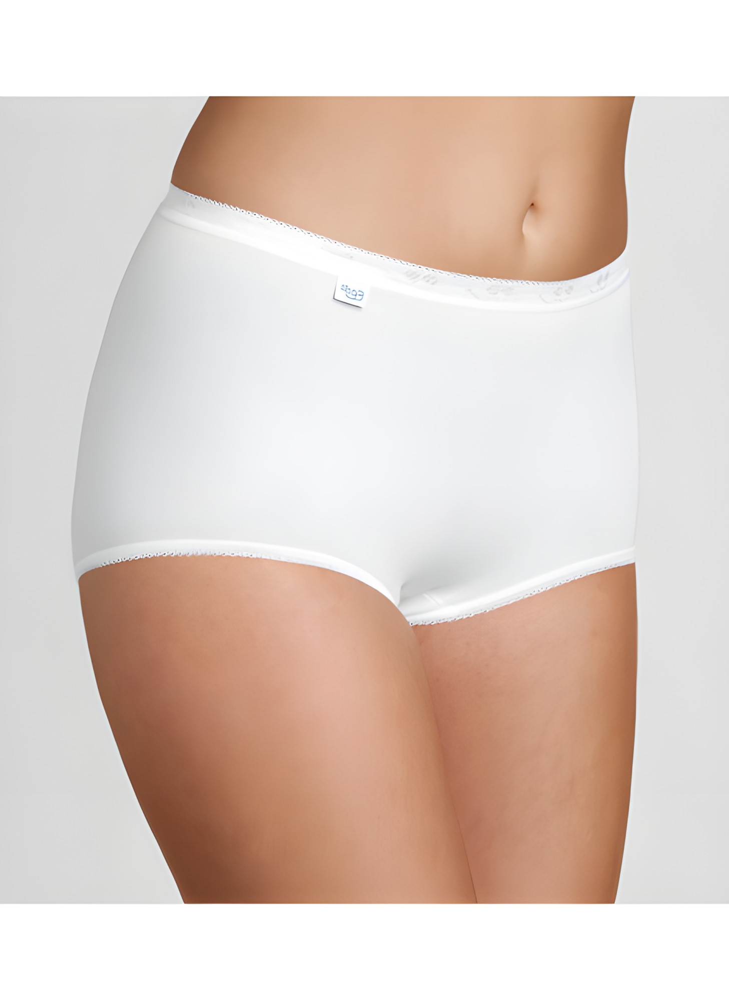 Dámské kalhotky Sloggi Basic+ Maxi 2P bílé WHITE 54