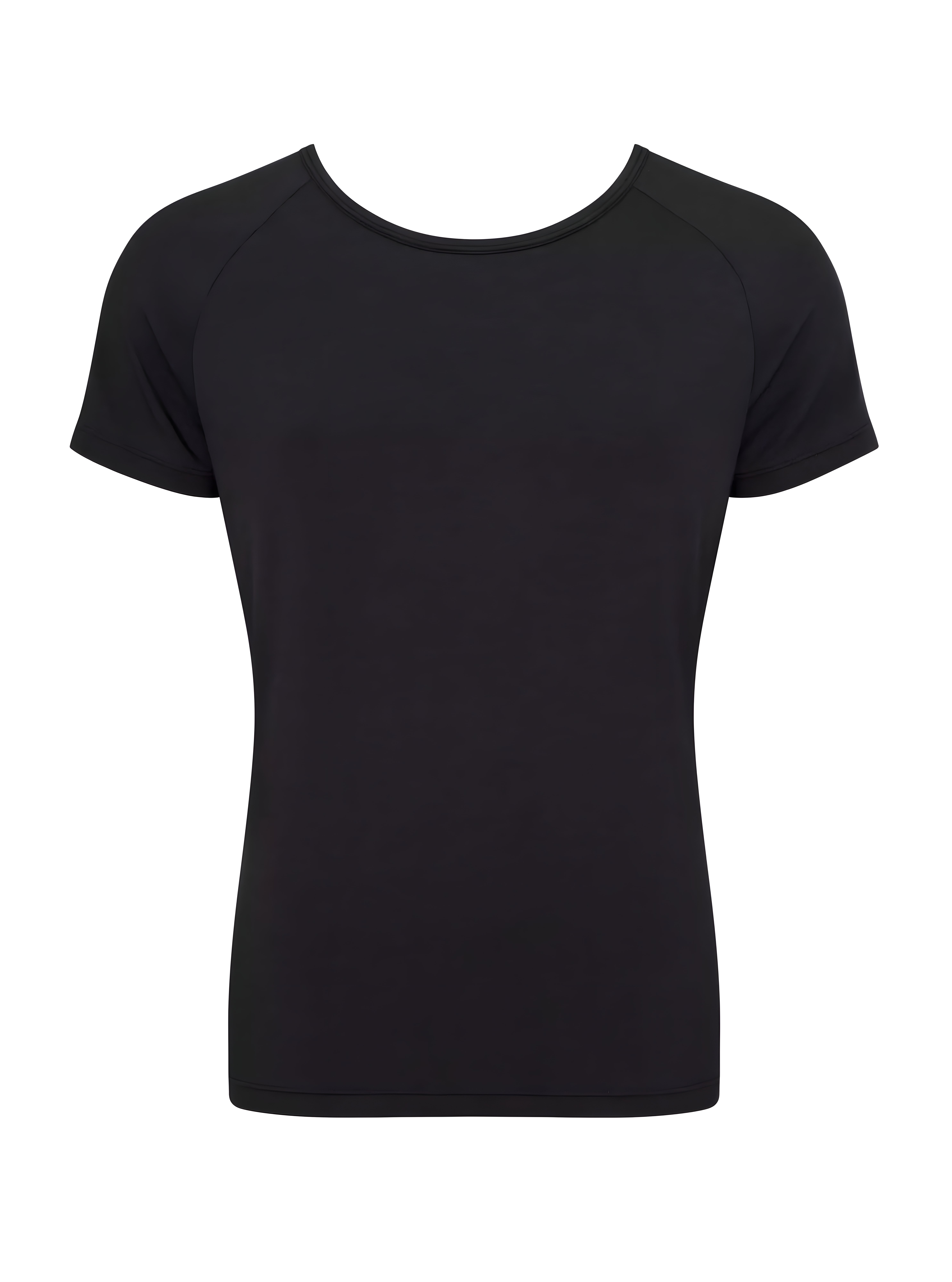 Pánské tričko Ever Soft O-Neck - BLACK - černá 0004 - SLOGGI BLACK M