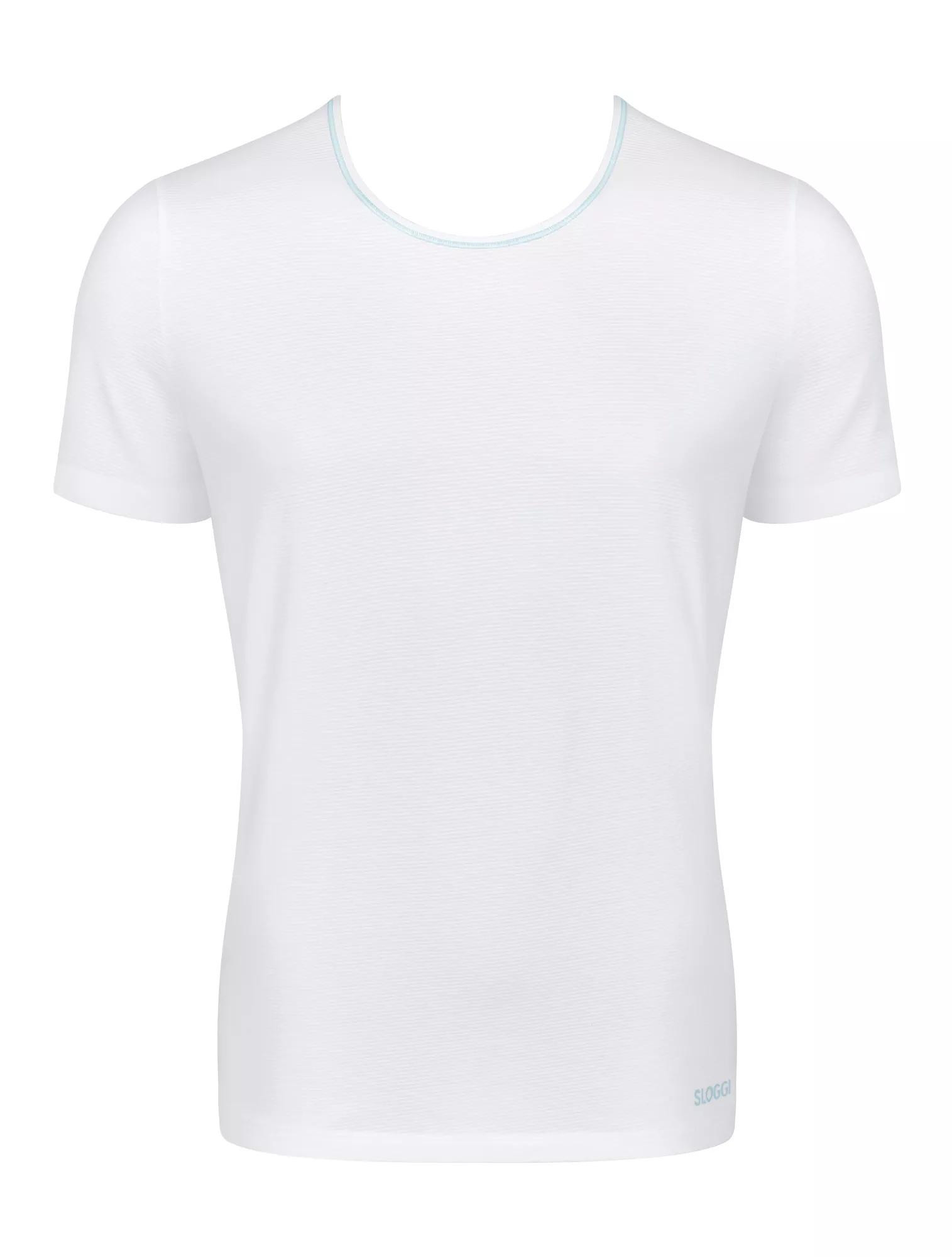 Pánské tričko EVER Cool O-Neck - WHITE - bílá 0003 - SLOGGI WHITE M