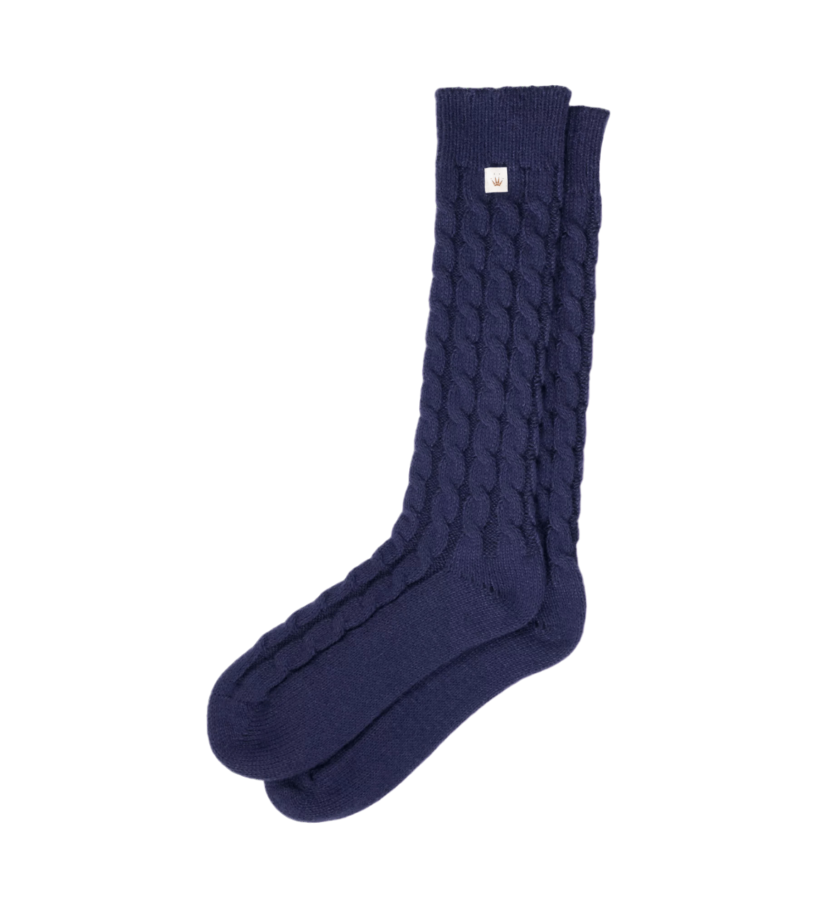 Dámské ponožky Accessories Rib Socks 01 - BLUE - modré 6582 - TRIUMPH BLUE One