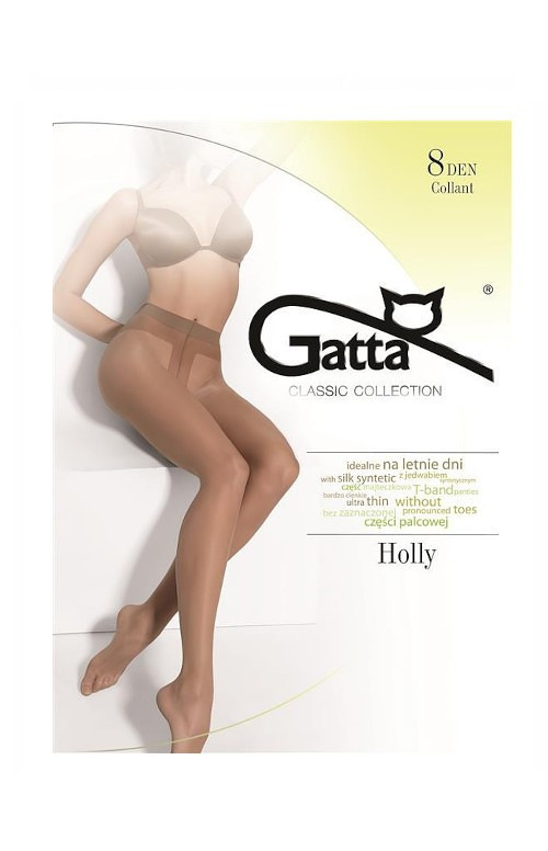 Dámské punčochové kalhoty Gatta Holly 8 den béžová/dec.béžová 3-M