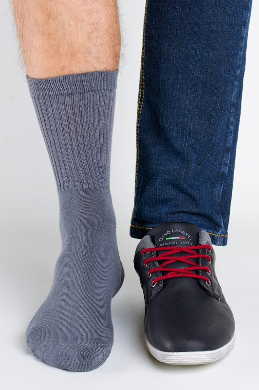 Pánské ponožky Regina Socks Polofroté Bambus černá 39-42