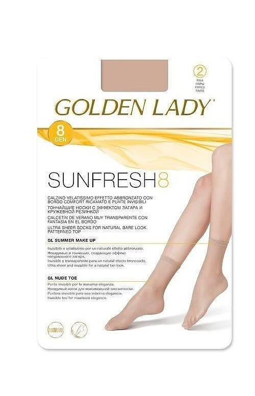 Ponožky Golden Lady Sunfresh 8 den A'2 nero/černá Univerzální