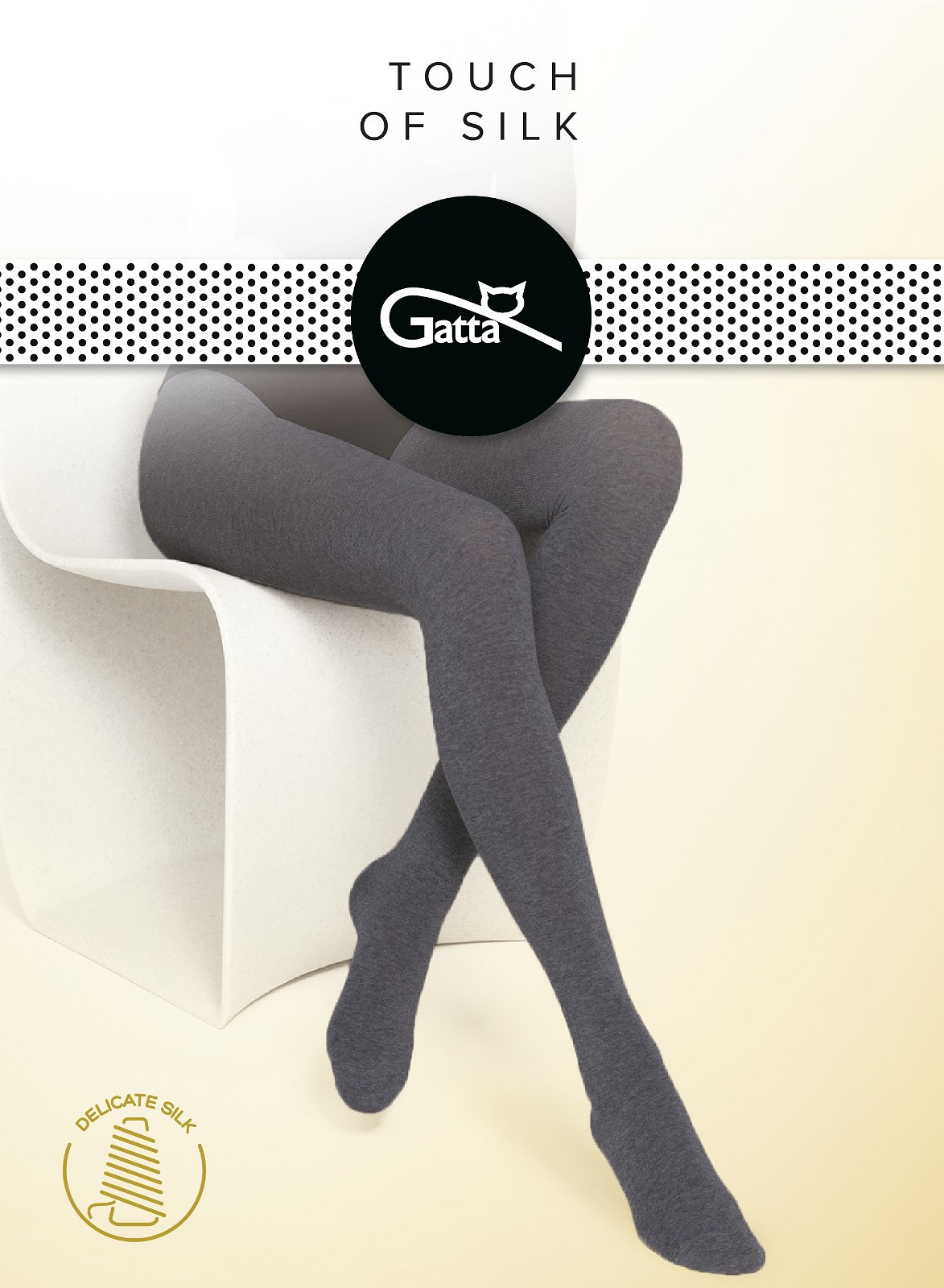 Dámské punčochové kalhoty Gatta Touch of Silk Mel.džínovina 3-M