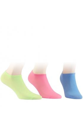 Nízké dámské ponožky Wola Woman Light Cotton W 81101 šedá/neobvyklá.šedá 36-38