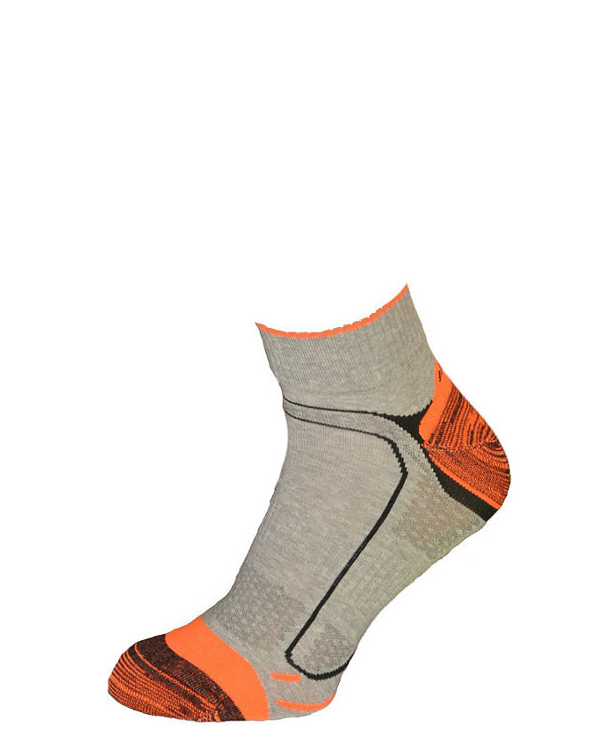 Pánské vzorované ponožky Bratex 882 Sport 39-46 konstrukce lehké směsi 44-46