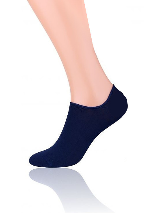 Hladké dámské ponožky Steven art.070 tmavě modrá 38-40