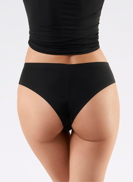 Dámské kalhotky brazilky Julimex Brasil Panty S-XL černá XL