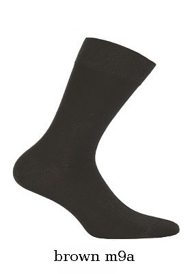 Pánské ponožky Wola W94.017 Elegant hnědá 45-47