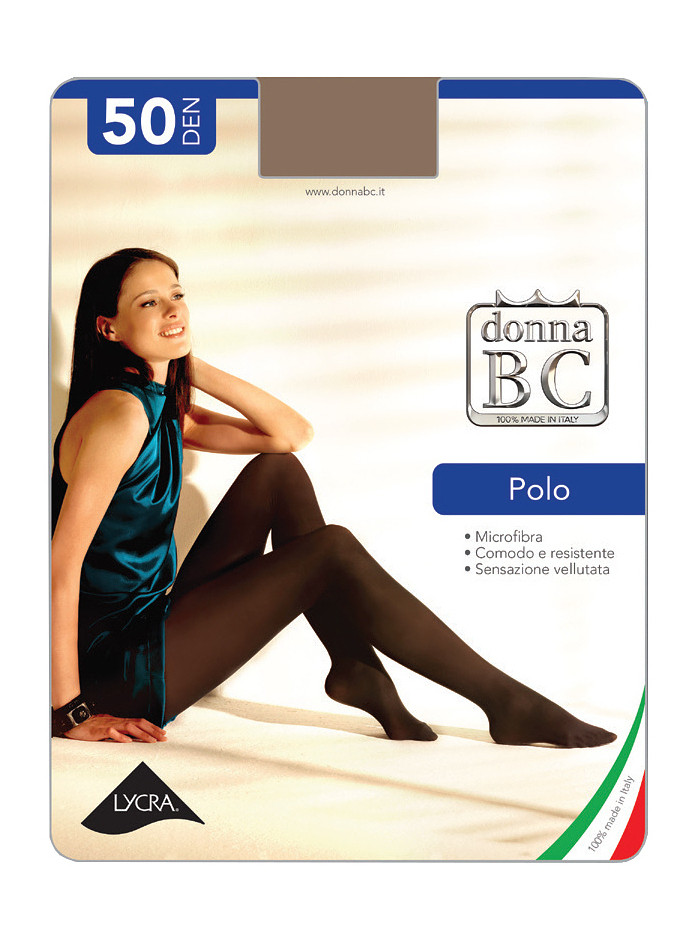 Dámské punčochové kalhoty Donna B.C Polo 50 den nero/černá 3-L