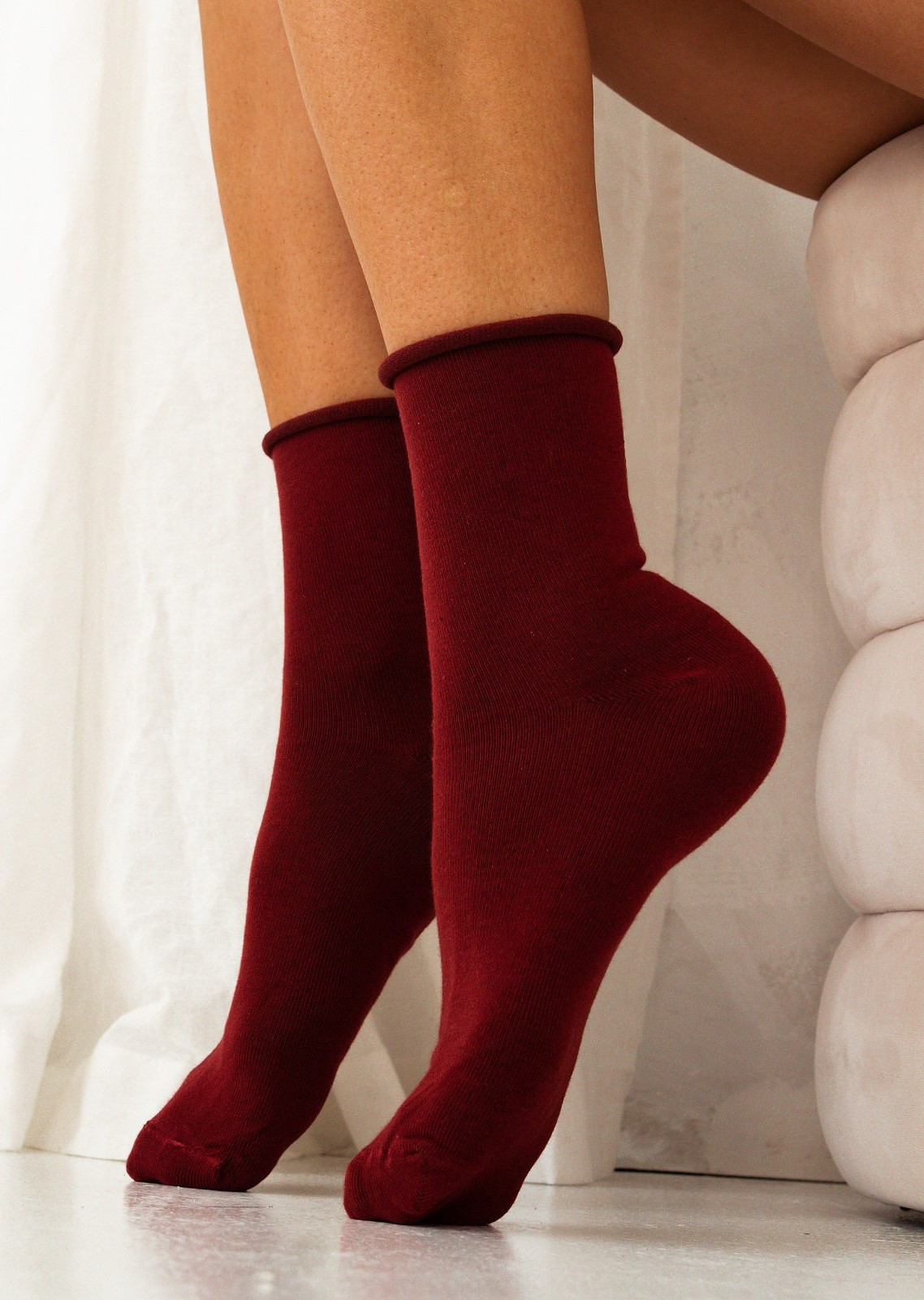 Netlačící hladké dámské ponožky Milena Fit 37-41 černá 37-41