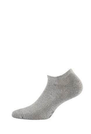 Hladké kotníkové ponožky Wola W81.3N3 Sportive AG+ bílá/bílá 33-35