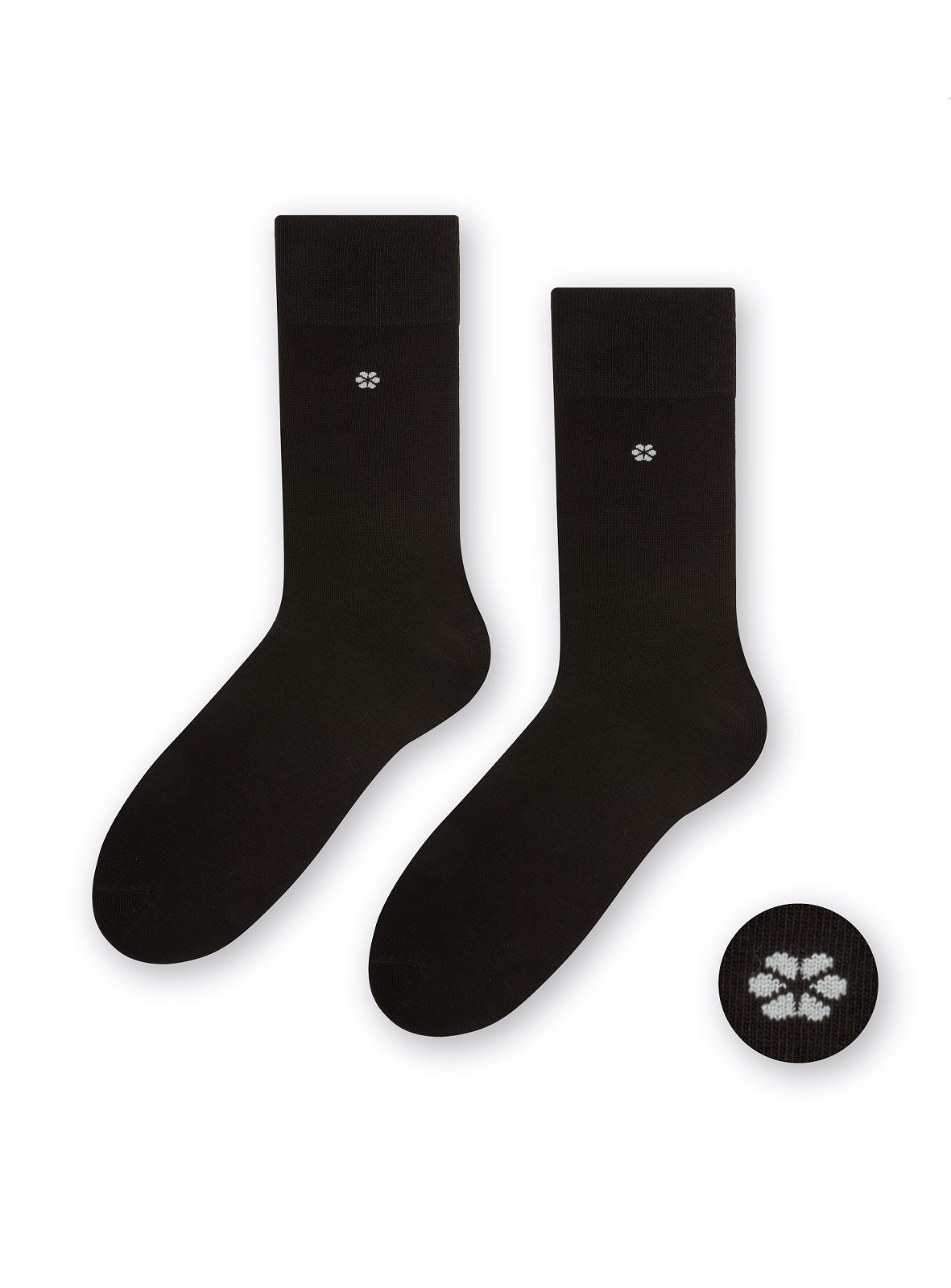 Pánské ponožky k obleku Steven art.056 černá 39-41