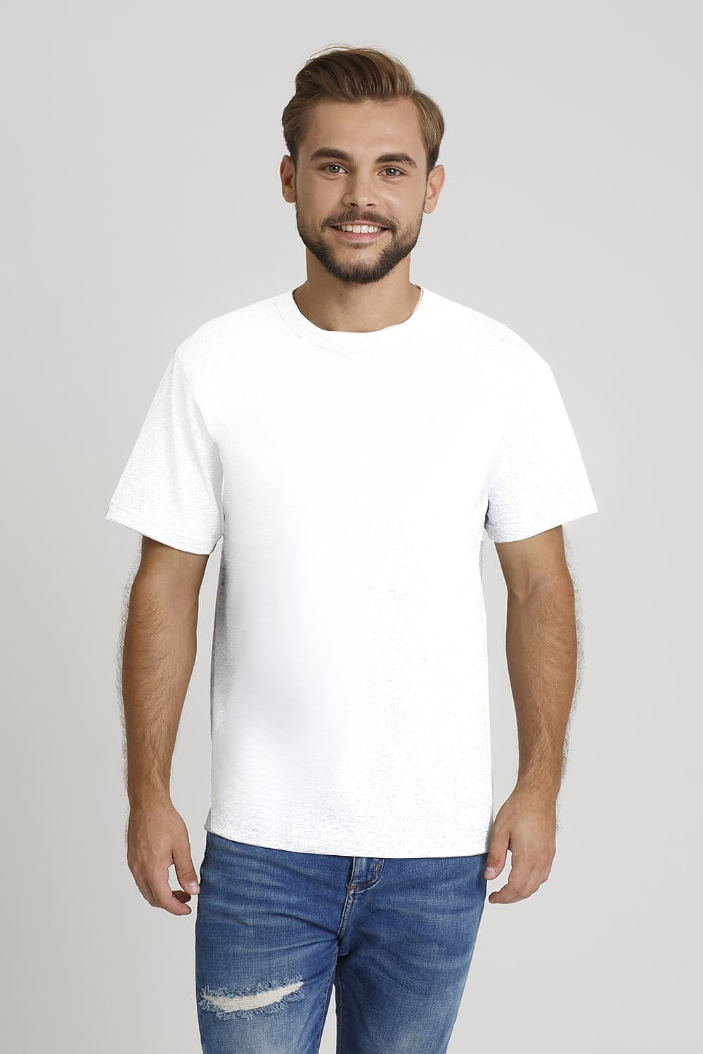 Pánské tričko Gucio T-Shirt 3XL-4XL bílá 3xl