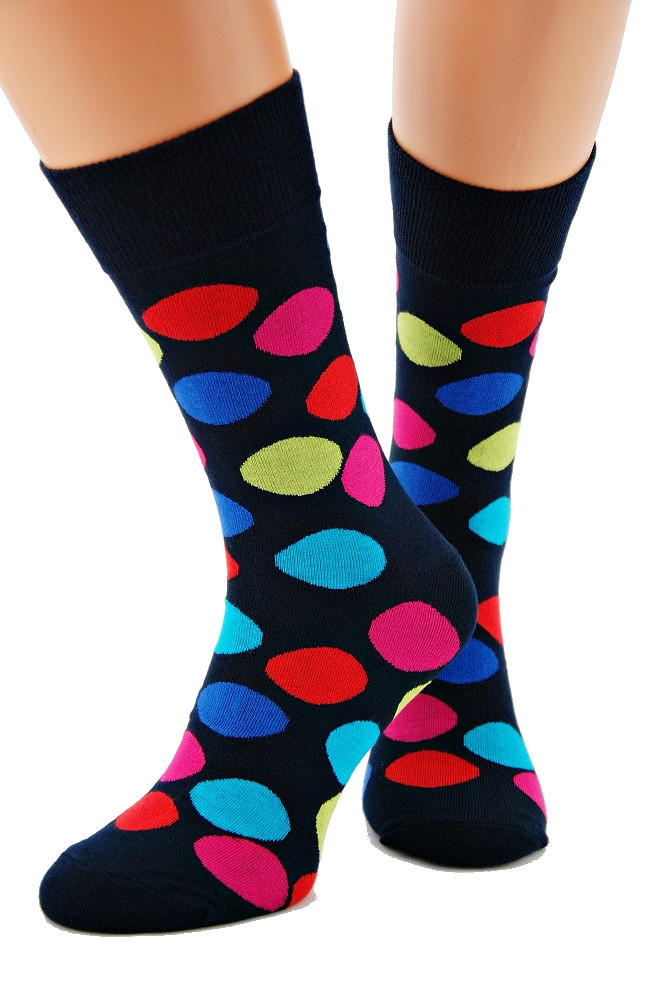 Pánské ponožky Regina Socks Bamboo 7141 tmavě modrá a bílá 39-42