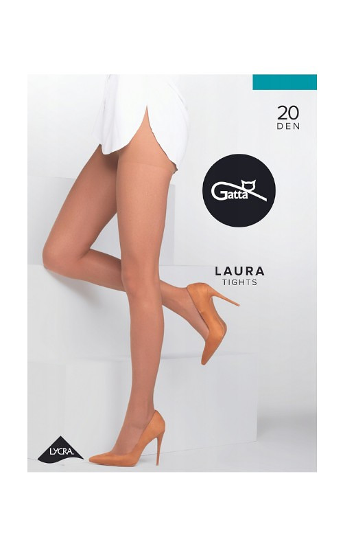 Dámské punčochové kalhoty Gatta Laura 20 den 5-XL, 3-Max visone/odc.béžová 3max