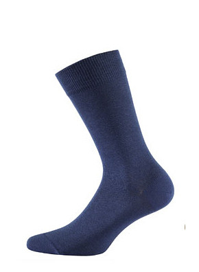 Hladké pánské ponožky Wola W94.00 Perfect Man černá 42-44