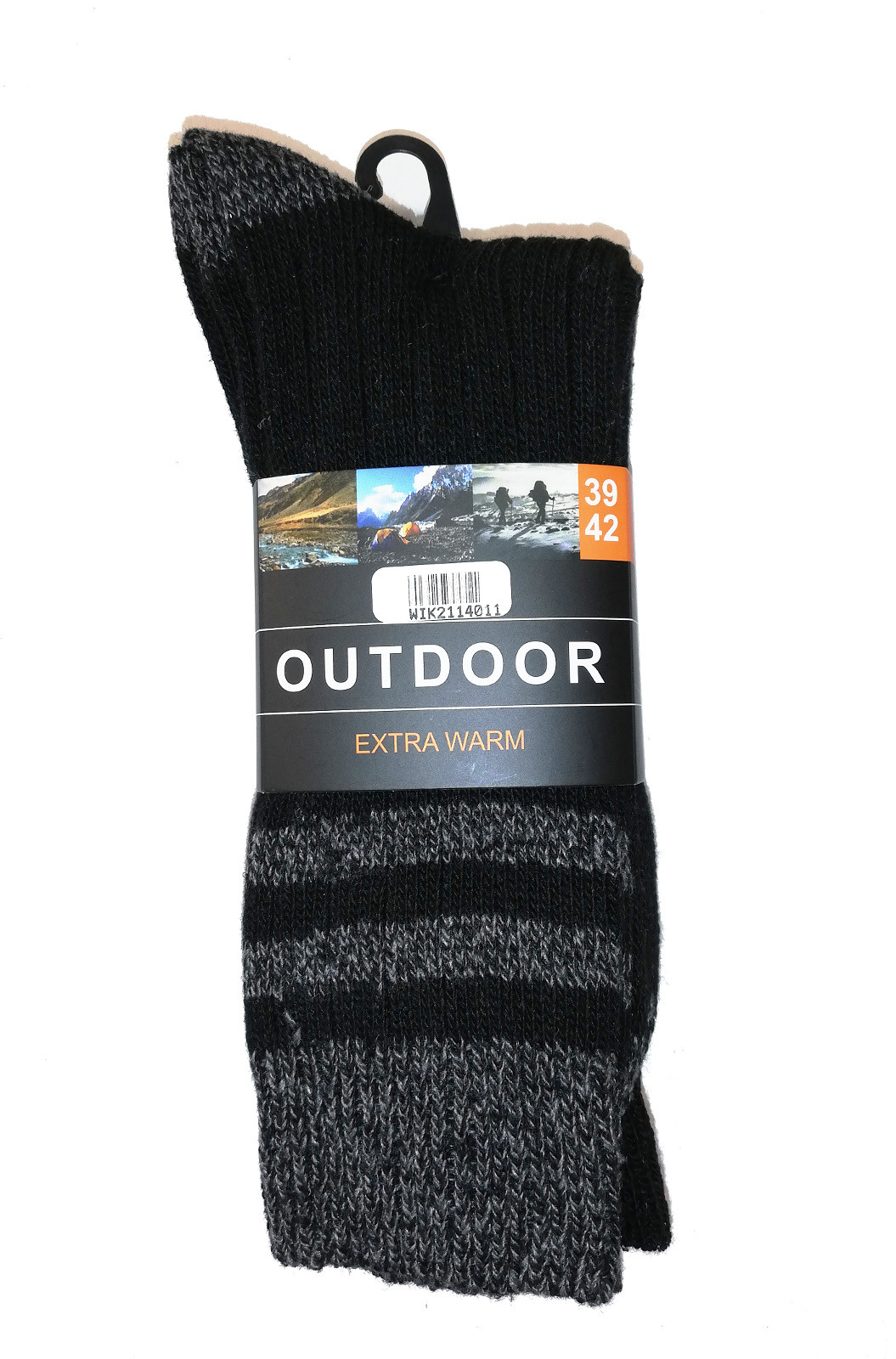 Pánské ponožky WiK Outdoor Extrawarm 21140 A'3 39-46 tmavě modré džíny 43-46