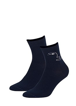 Dámské ponožky Wola W84.140 Casual Perfect Woman černá/lurex Univerzální