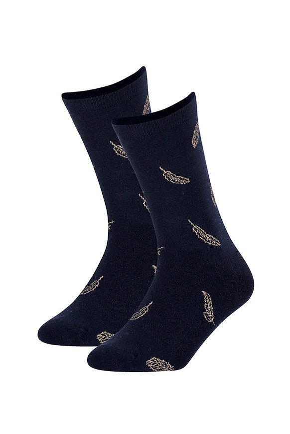 Dámské ponožky Wola Miyabi W84.142 černá/lurex Univerzální