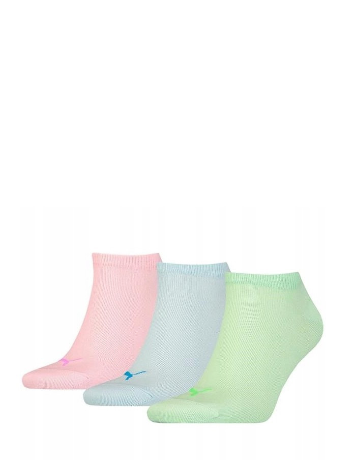 Ponožky Puma 906807 Sneaker Soft A'3 kombinace šedé barvy 43-46