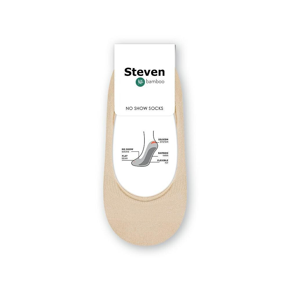 Dámské ponožky baleríny Steven Bamboo art.036 bílá 35-37
