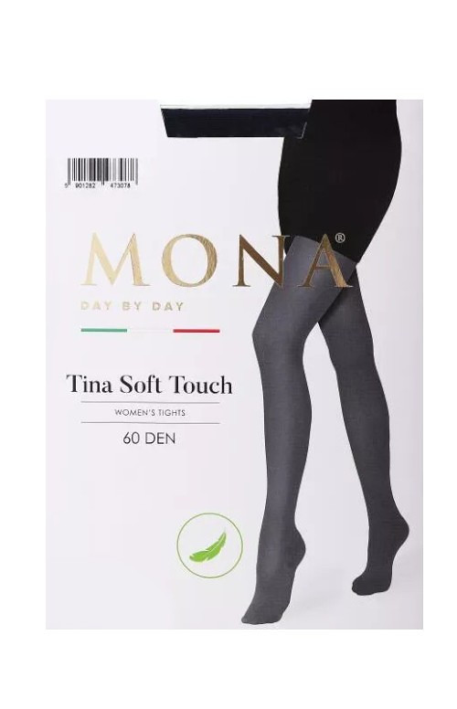 Dámské punčochové kalhoty Mona Tina Soft Touch 60 den 2-4 černá 4-L