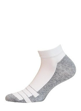Pánské ponožky Wola W91.1P4 Sport hnědé uhlí 41-43