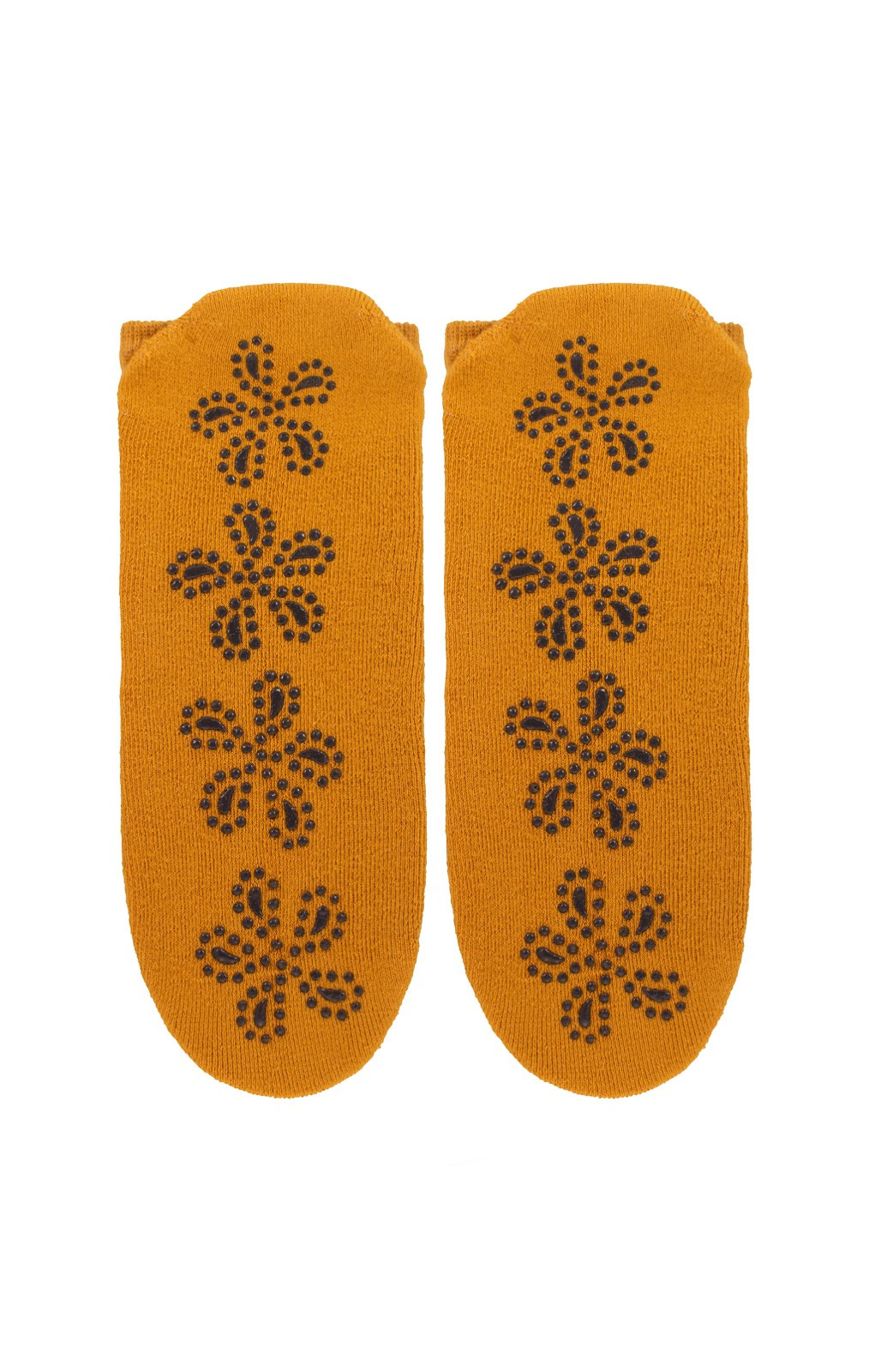 Dámské ponožky Bratex D-064 Frotta ABS melanžově šedá 36-38