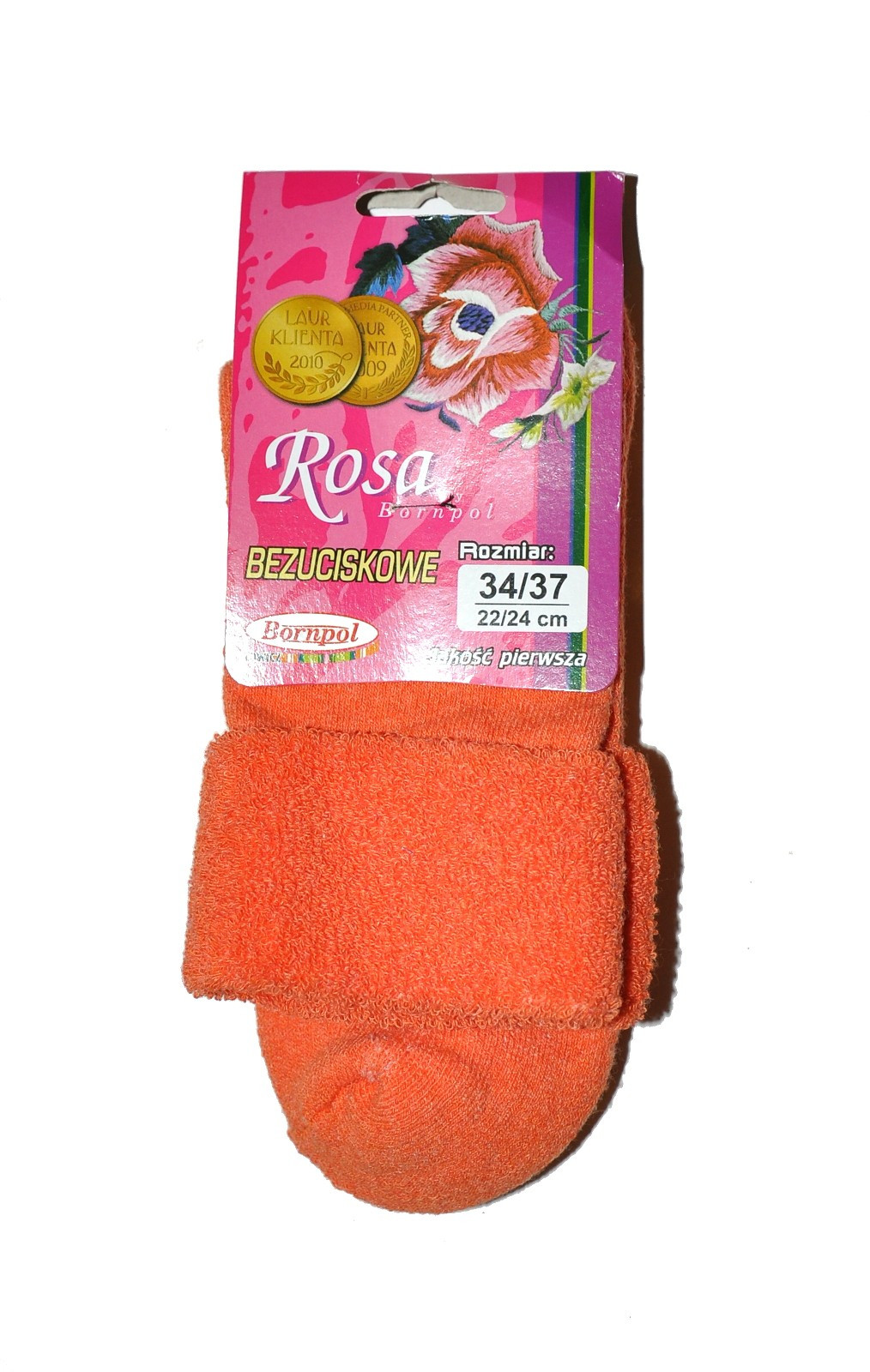 Dámské ponožky Bornpol Rosa Frotta 34-40 směs barev 34-37