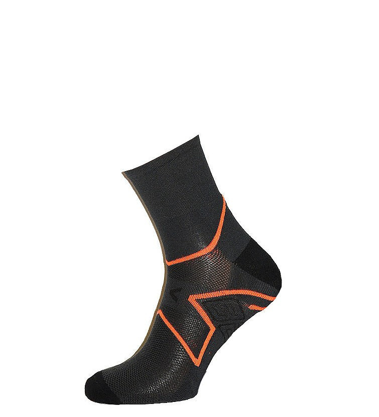 Vzorované pánské polofroté ponožky Bratex M-005 Sport 39-46 design light-mix 39-41