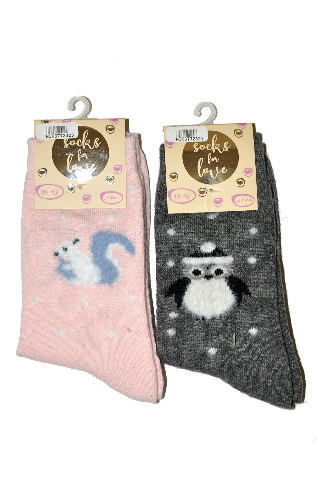 Dámské ponožky WiK 37723 Socks For Love grafit 35-38