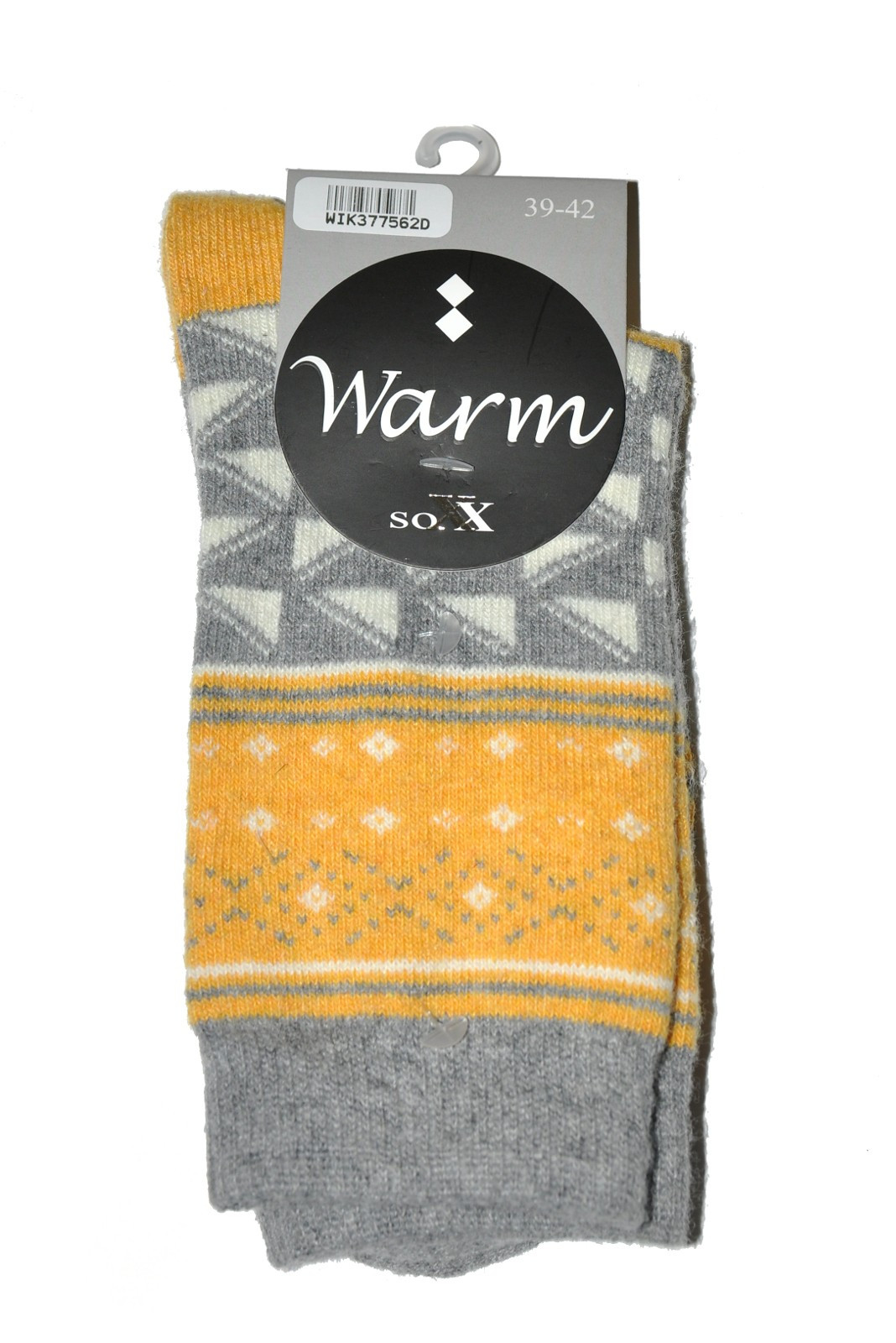 Dámské ponožky WiK 37756 Warm šedá 39-42