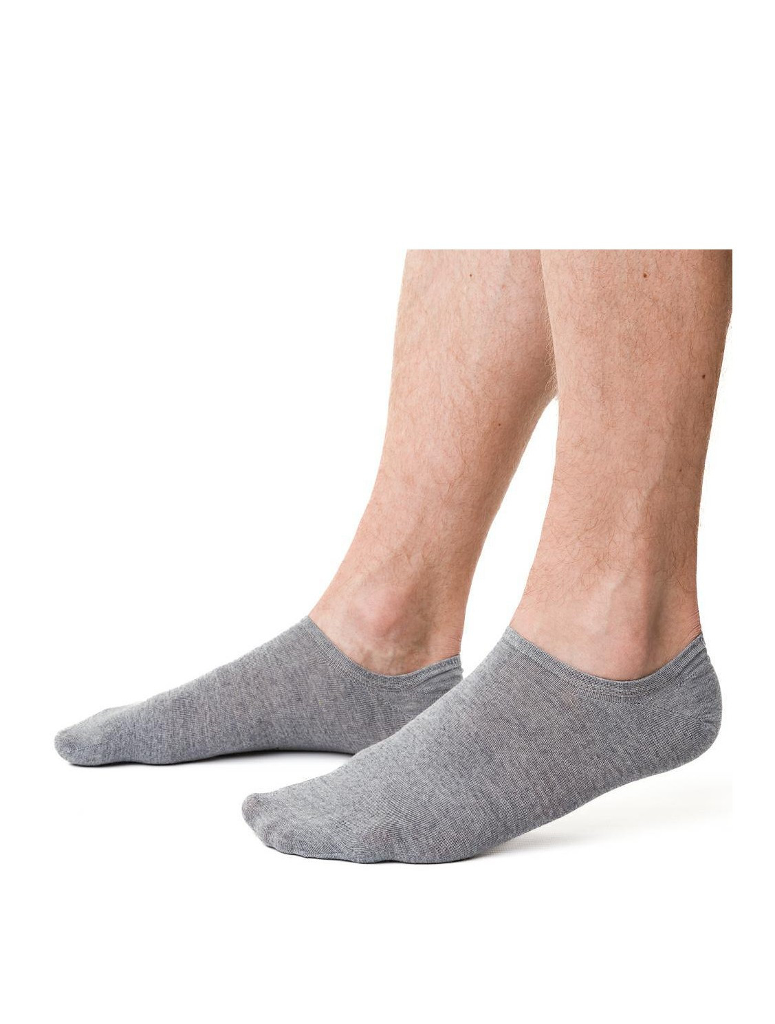 Pánské ponožky Steven art.130 Natural Merino Wool 41-4640 šedá 41-43