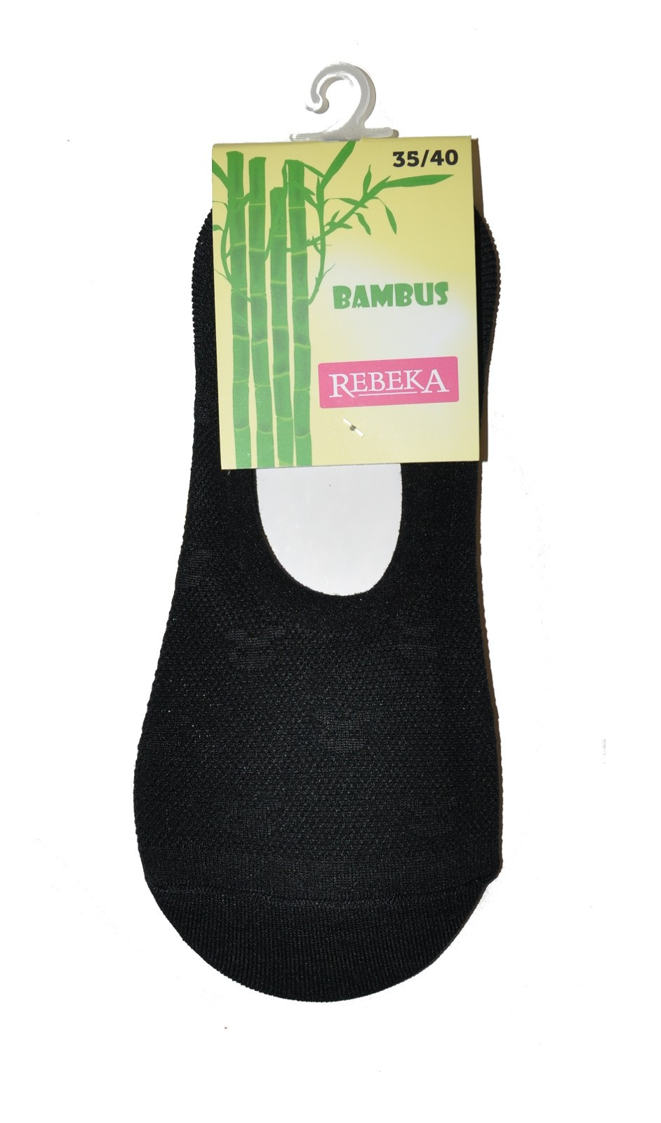 Dámské ponožky baleríny Rebeka 1016 Bambus bílá 35-40