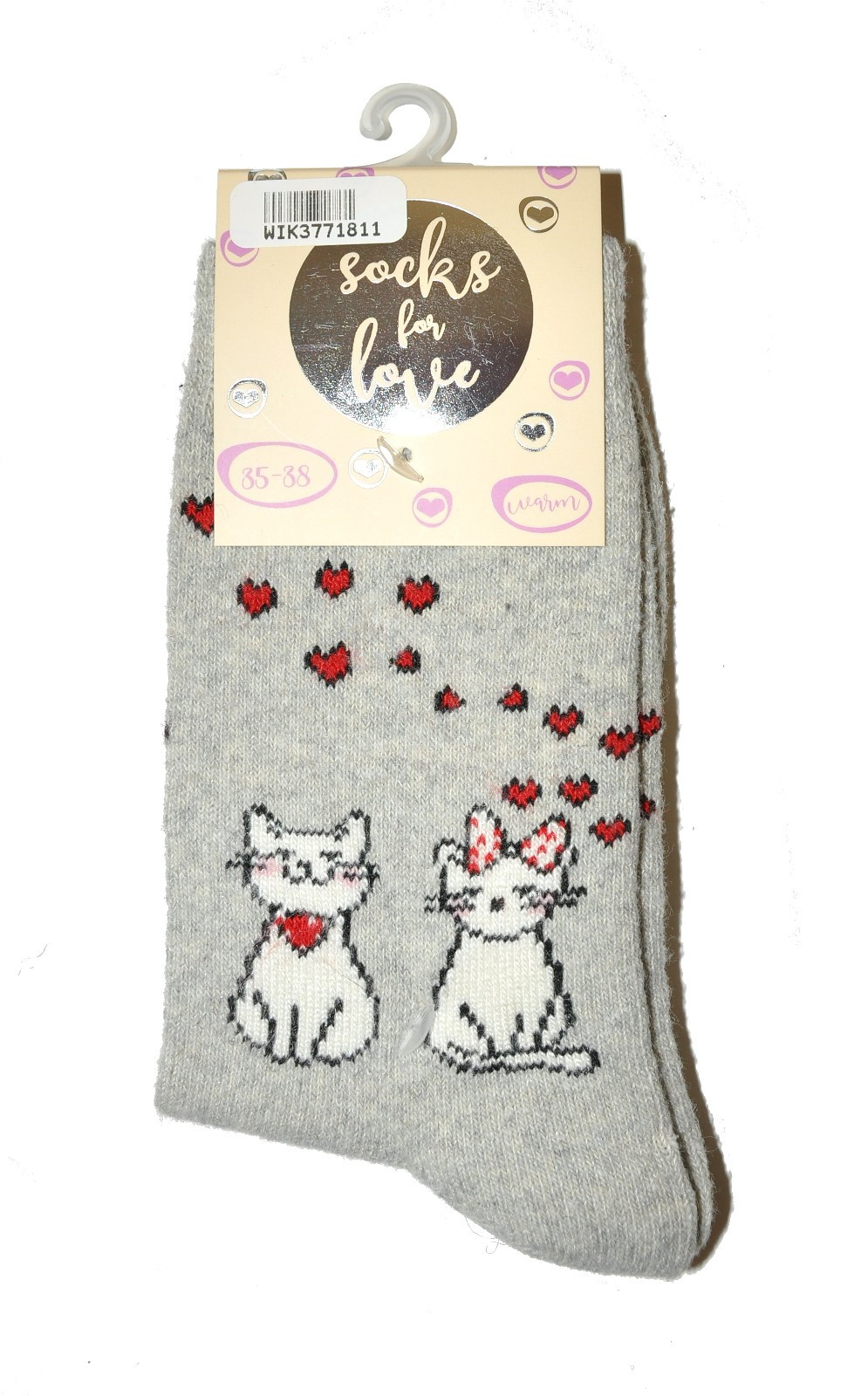 Dámské ponožky WiK 37718 Socks For Love 35-42 mélange 35-38