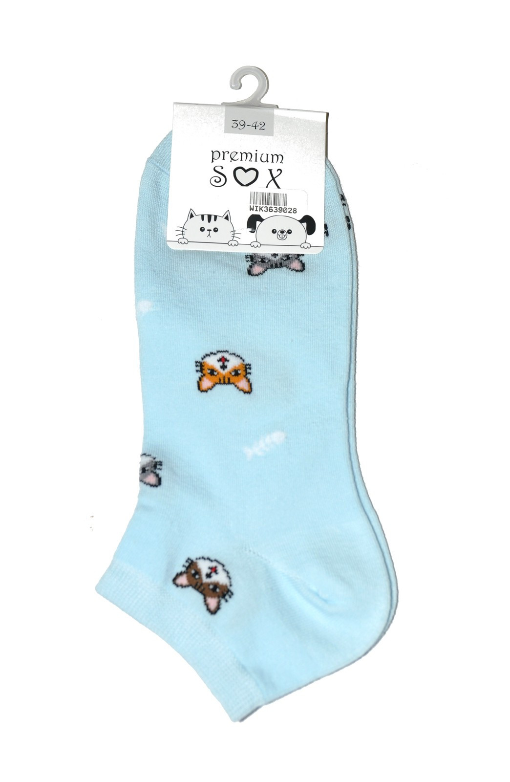Dámské ponožky WiK 36390 Premium Sox 35-42 světle modrá 39-42