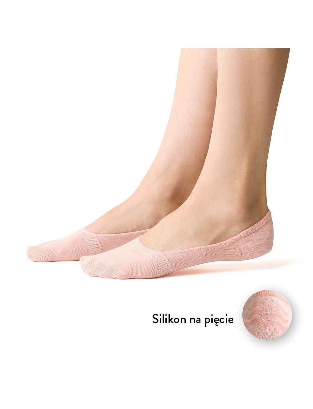 Dámské ponožky baleríny Steven art.058 35-40 bílá 35-37