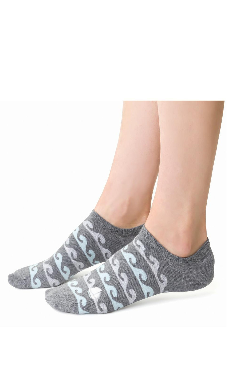 Pánské ponožky Steven art.117 41-46 šedá světlá melanž 41-43