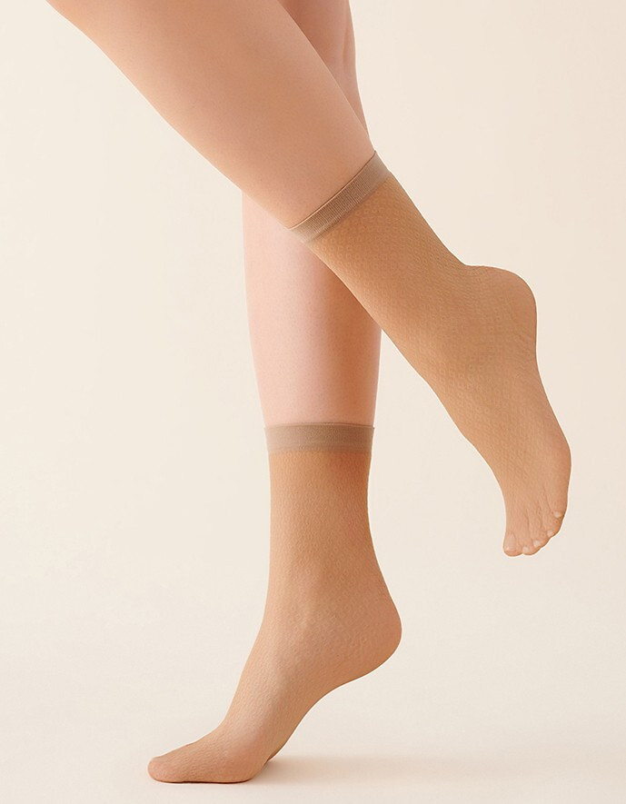 Dámské ponožky Gabriella Mess 568 béžová Univerzální