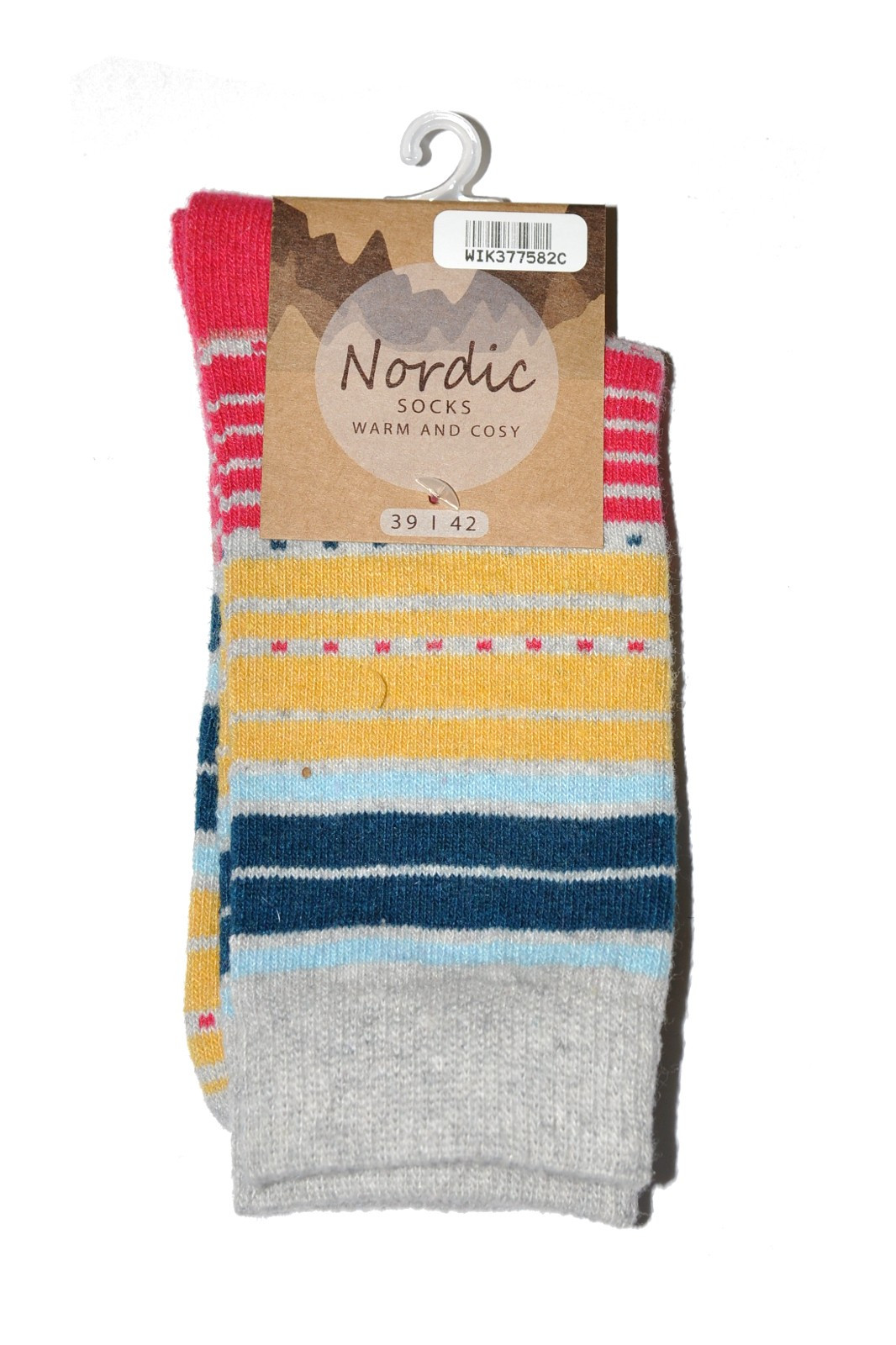 Dámské ponožky WiK 37758 Nordic Warm And Cosy 35-42 tmavě modrá 35-38