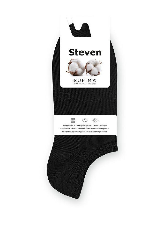 Dámské/pánské ponožky Steven art.157 Supima 35-46 bílá 41-43