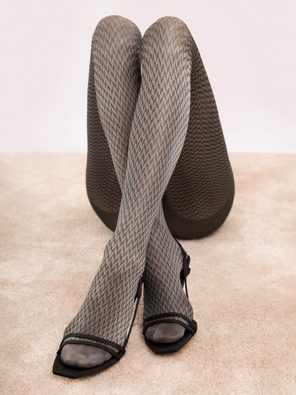Dámské punčochové kalhoty Fiore Cinematic G6096 40 den 2-4 Grey 2-S