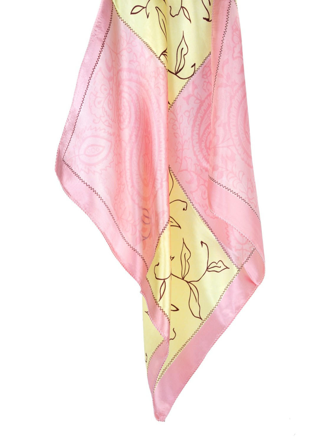 Dámský šátek Art Of Polo 20967 Satin Patal světle růžová 50x50 cm