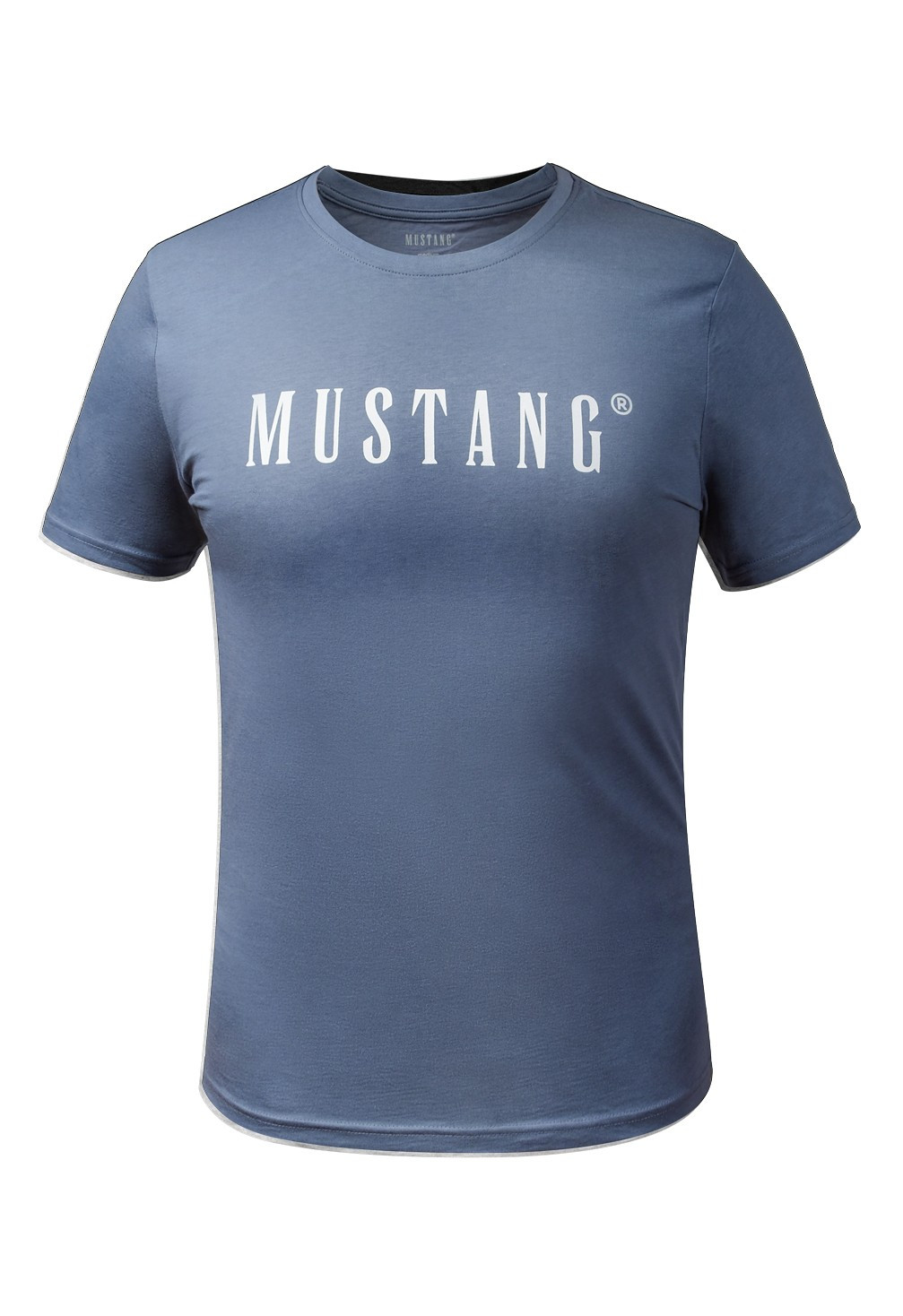 Pánské tričko Mustang 4222-2100 M-2XL šedá melanž M